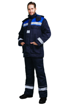 Костюм мужской зимний Буря (куртка и полукомбинезон) АРТ-TOW-1-01
